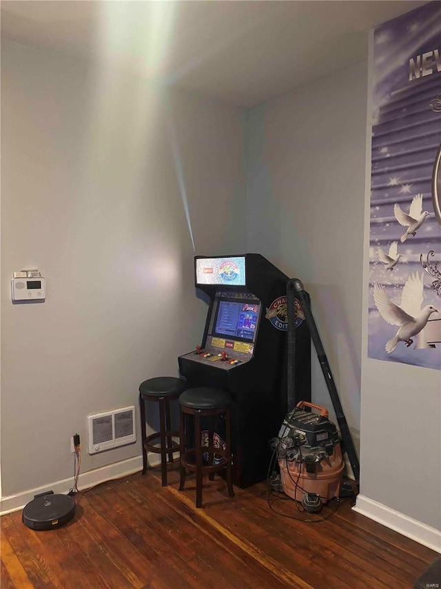 2803 Semple Ave, Saint Louis, MO 63120 - game room with wood finished floors and baseboards