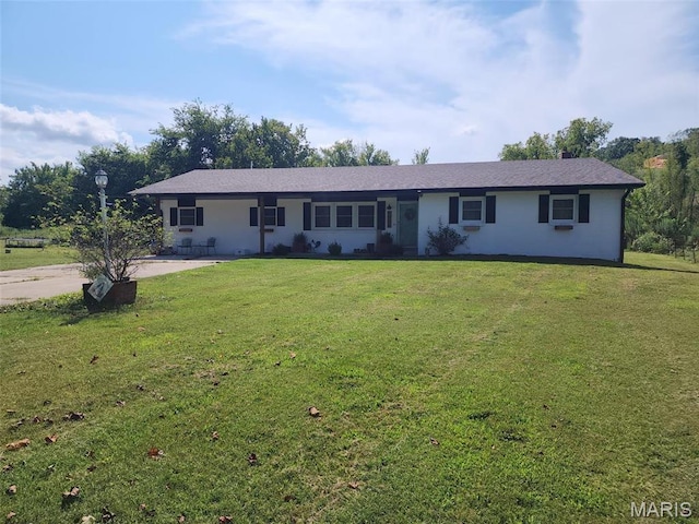 1028 County Road 606, Cape Girardeau, MO 63701 - ranch-style home featuring a front lawn and driveway