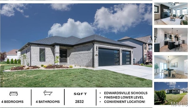 1519 Oglesby Dr, Edwardsville, IL 62025 - view of marketing collateral with multiple images