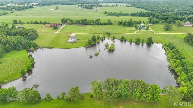 232 Confederate Ridge Rd, Doniphan, MO 63935 - aerial view of sparsely populated area with a nearby body of water