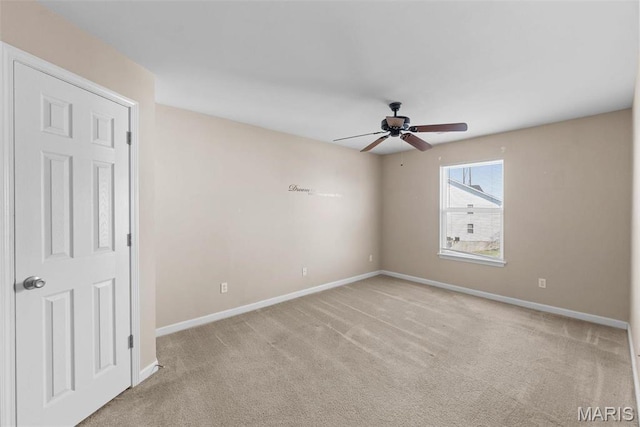 638 Homerun Dr Unit 36N, Ofallon, MO 63366 - carpeted empty room with ceiling fan and baseboards