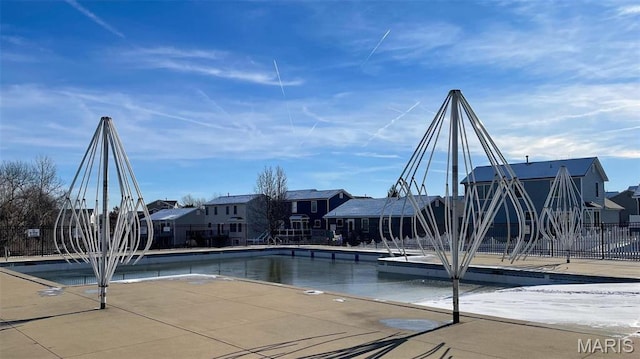 638 Homerun Dr Unit 36N, Ofallon, MO 63366 - community pool with fence and a residential view