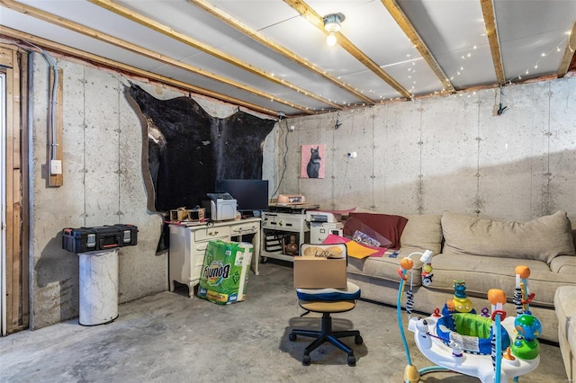 1815 Oak Knl, Farmington, MO 63640 - view of unfinished below grade area