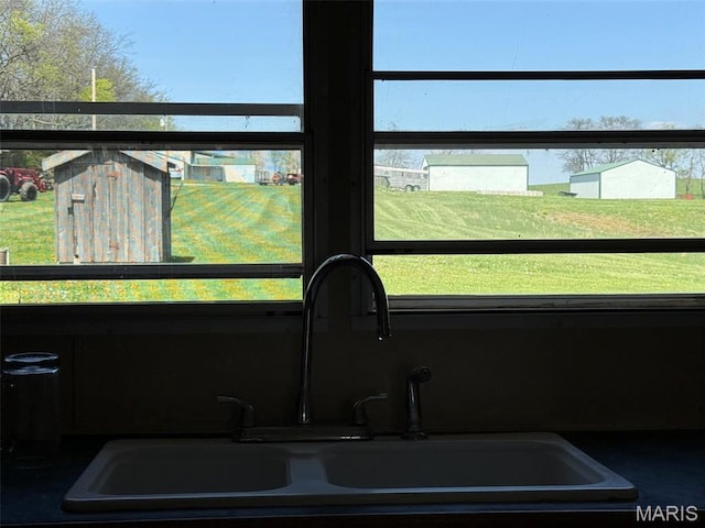 434 Whispering Wind Ln, Cape Girardeau, MO 63701 - kitchen view of a sink