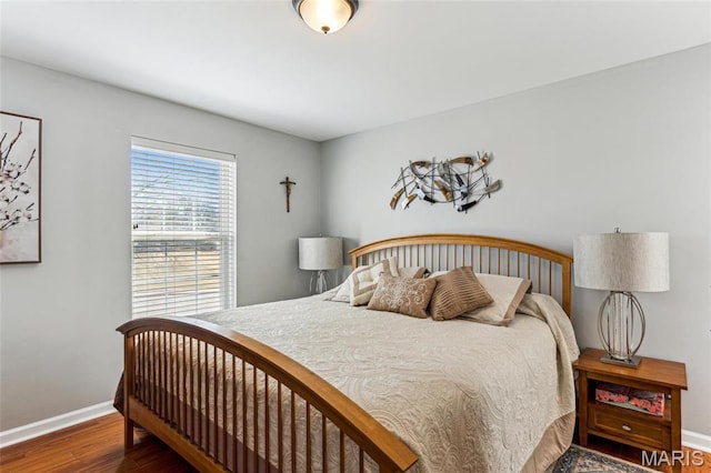 3605 Tracey Rich Unit 2B, Lemay Township, MO 63125 - bedroom featuring baseboards and wood finished floors