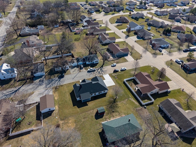 115 S Taylor St, Red Bud, IL 62278 - aerial overview of property's location with nearby suburban area