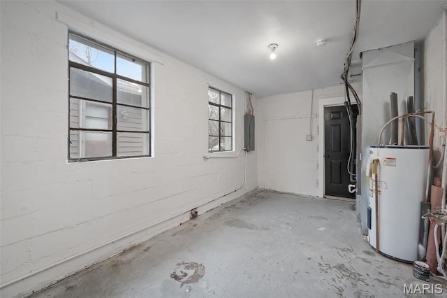 700 W Main St, Union, MO 63084 - below grade area with water heater and electric panel