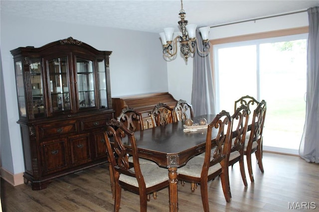 462 Il Route 127, Greenville, IL 62246 - dining area featuring a chandelier and light wood finished floors
