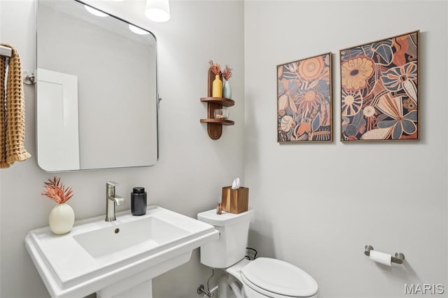 5019 Pacific Crest Trl, Cottleville, MO 63304 - half bathroom with a sink and toilet