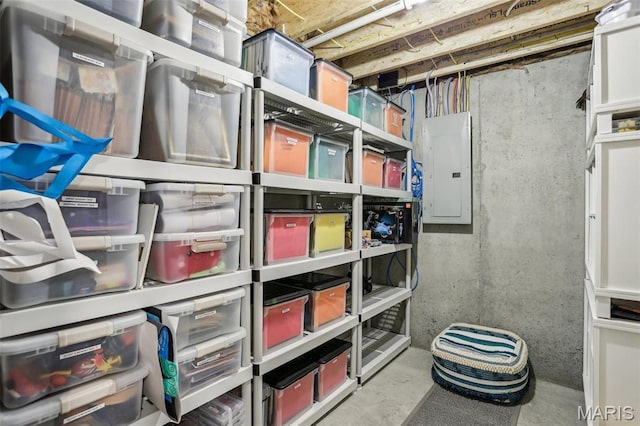 5019 Pacific Crest Trl, Cottleville, MO 63304 - storage area featuring electric panel