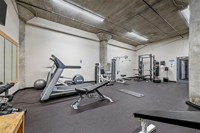 1511 Locust St Unit 101, Saint Louis, MO 63103 - view of exercise room