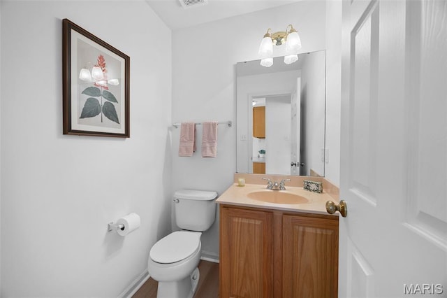 1214 Westrun Dr, Ballwin, MO 63021 - bathroom featuring toilet and vanity