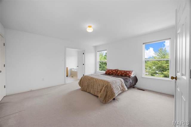 1214 Westrun Dr, Ballwin, MO 63021 - bedroom with carpet floors and ensuite bathroom