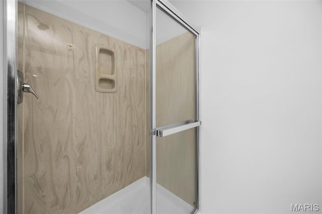 1214 Westrun Dr, Ballwin, MO 63021 - bathroom with an enclosed shower
