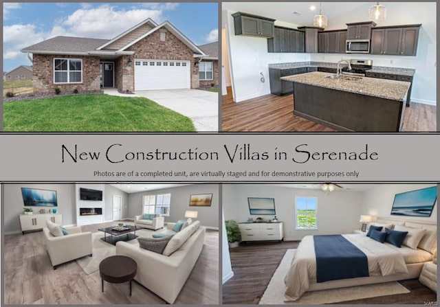 624 Rhapsody, Troy, IL 62294 - view of marketing collateral with multiple images