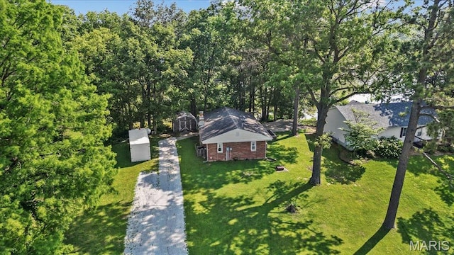 6405 S Ronnie Dr, Waterloo, IL 62298 - aerial view of property and surrounding area