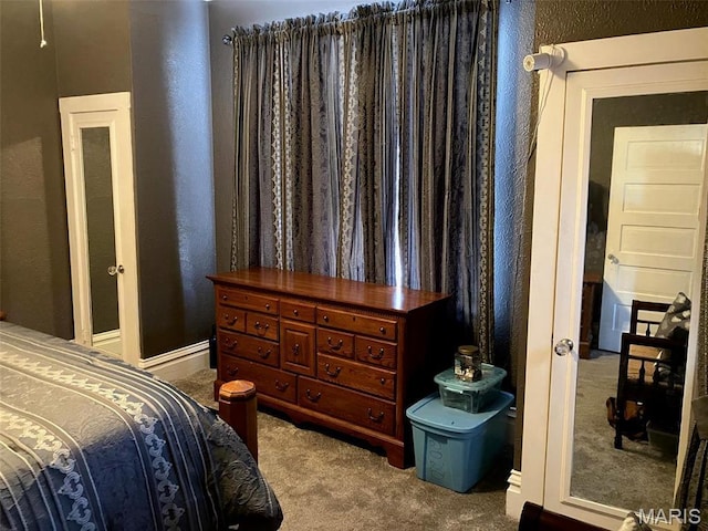 550 N 4th St, Breese, IL 62230 - bedroom featuring carpet flooring and a textured wall
