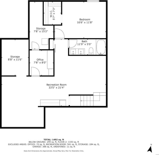 703 Locust St, Desloge, MO 63601 - home floor plan