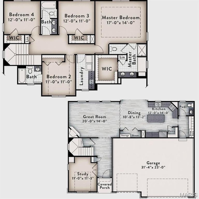 135 Reagan Dr, Troy, IL 62294 - property floor plan
