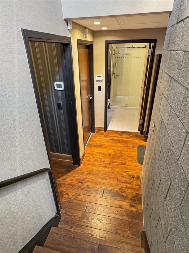 6 E Front St Unit 6, Washington, MO 63090 - corridor with hardwood / wood-style flooring