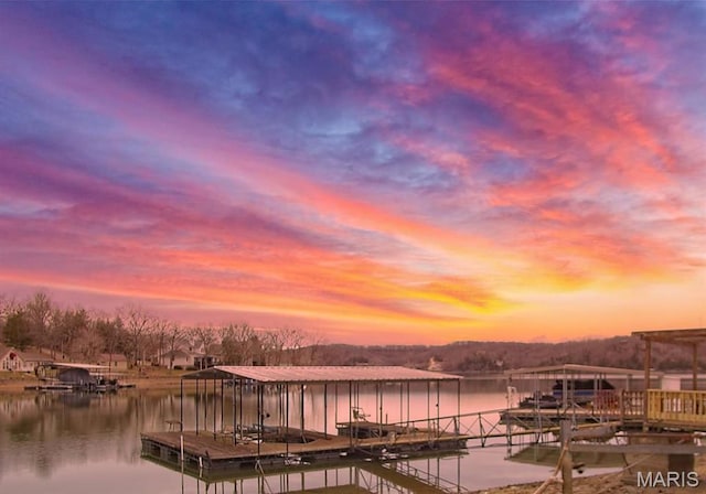 1153 Red Fox Rd, Camdenton, MO 65324 - dock with a water view