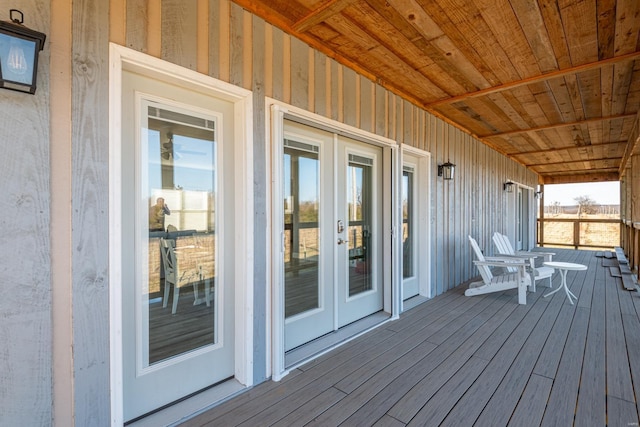 24345 State Rte Ww Unit 46, Saint Genevieve, MO 63670 - wooden deck with french doors