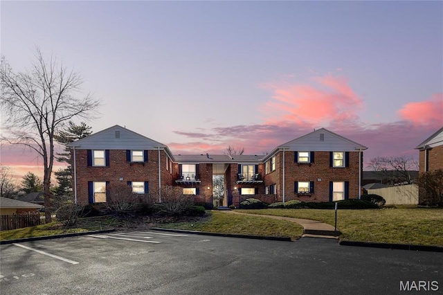 13419 Land O Woods Dr Unit 6, Saint Louis, MO 63141 - view of front of home with uncovered parking and brick siding