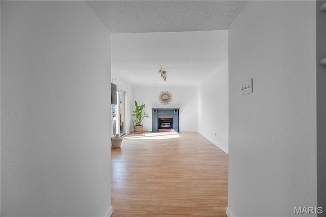 13419 Land O Woods Dr Unit 6, Saint Louis, MO 63141 - corridor featuring light wood finished floors and baseboards