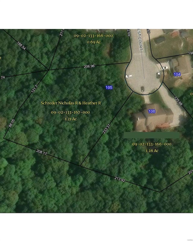 105 Hillcrest Ct, Valmeyer, IL 62295