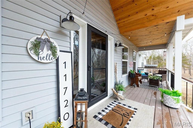 11720 County Road 5160, Rolla, MO 65401 - deck featuring an outdoor hangout area