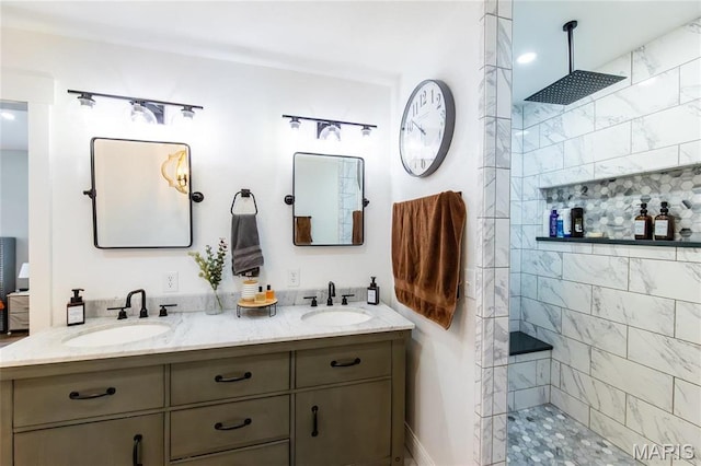 11720 County Road 5160, Rolla, MO 65401 - bathroom with a walk in shower and double vanity