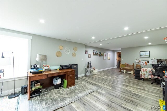 11720 County Road 5160, Rolla, MO 65401 - office space featuring recessed lighting, wood finished floors, and baseboards