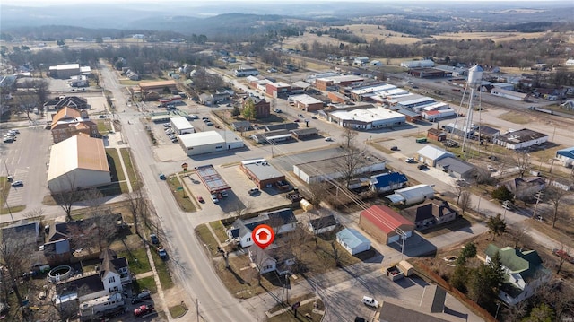 209 W Washington Ave, Richland, MO 65556 - aerial overview of property's location featuring an industrial area