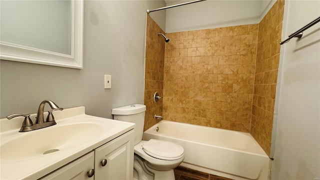 3683 Montana St, Saint Louis, MO 63116 - full bath with toilet, shower / bath combination, and vanity