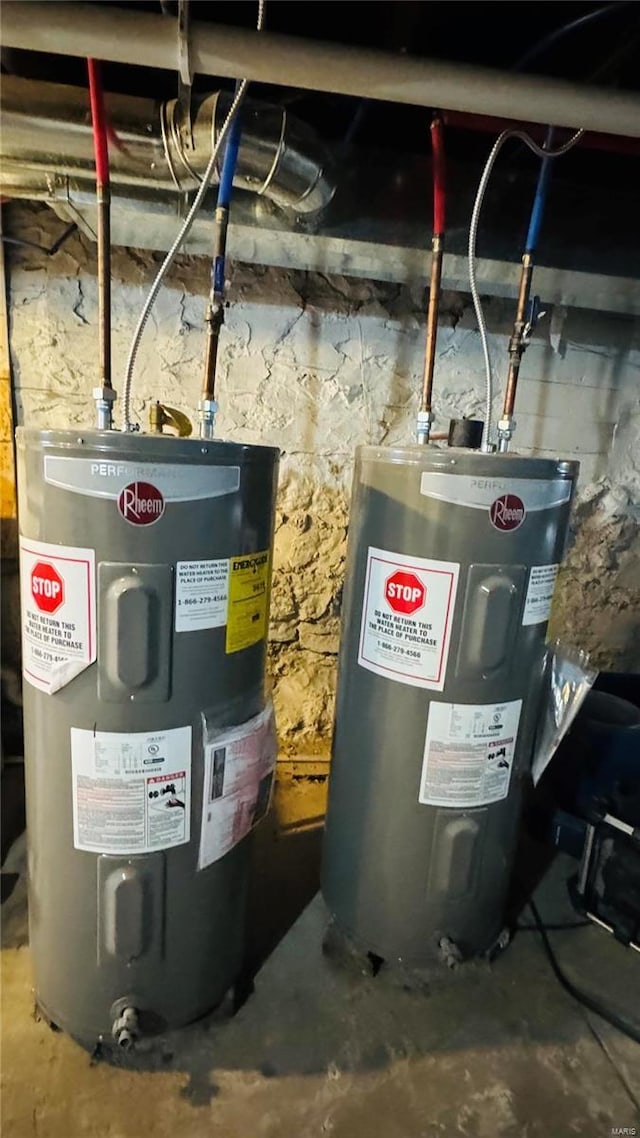 3683 Montana St, Saint Louis, MO 63116 - utilities featuring electric water heater