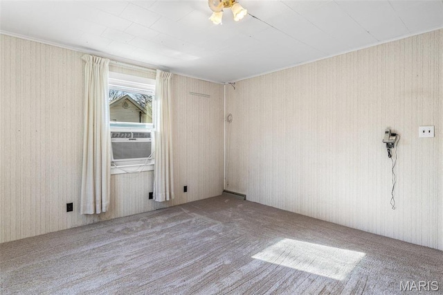 699 Clement Rd, Bloomsdale, MO 63627 - carpeted empty room with cooling unit