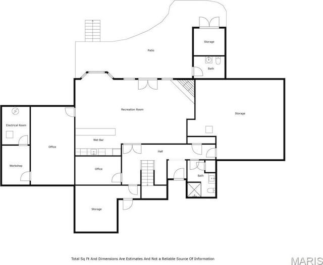 floor plan / room layout