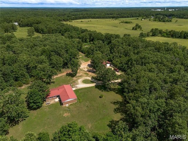 1575 County Road 3290, Salem, MO 65560 - bird's eye view of a heavily wooded area