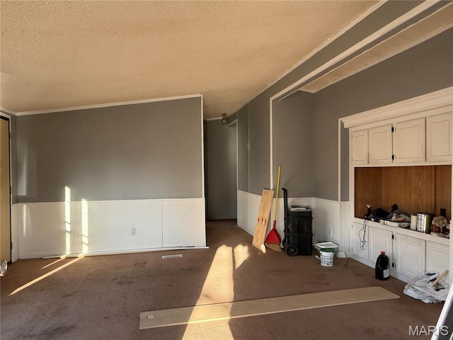 905 N Olive St, Saint Elmo, IL 62458 - garage with a wainscoted wall
