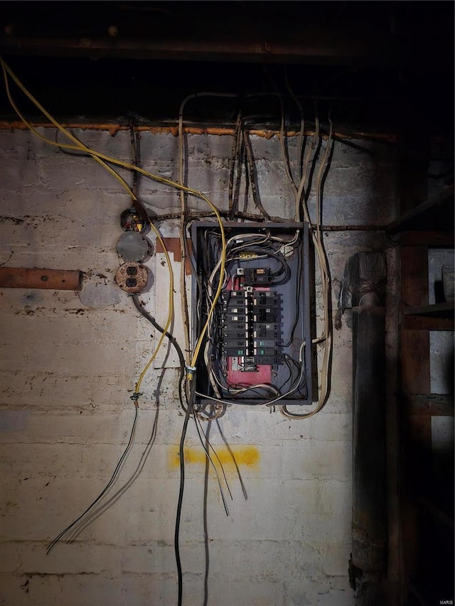 2653 Washington Ave, Granite City, IL 62040 - utility room with electric panel