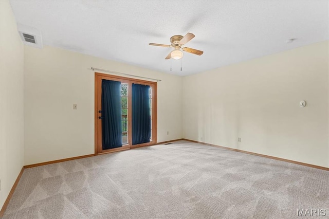 1346 Forest Splendor Trl, Wildwood, MO 63021 - unfurnished room featuring ceiling fan, light colored carpet, and baseboards