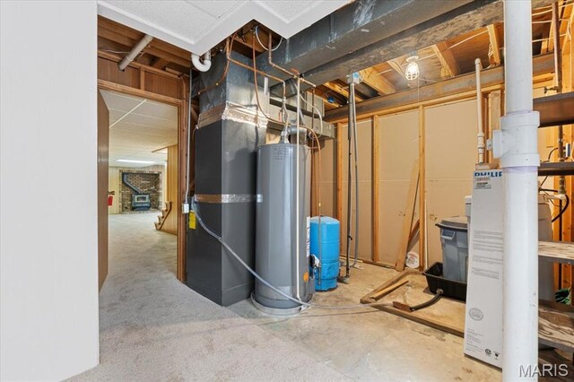 1346 Forest Splendor Trl, Wildwood, MO 63021 - utility room with water heater