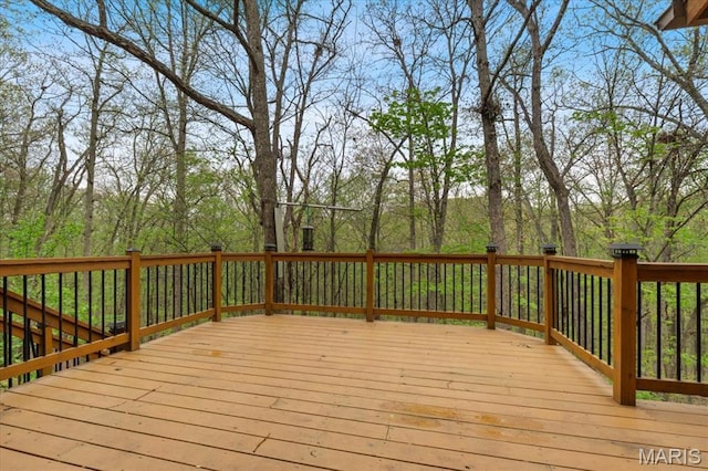 1346 Forest Splendor Trl, Wildwood, MO 63021 - view of wooden deck