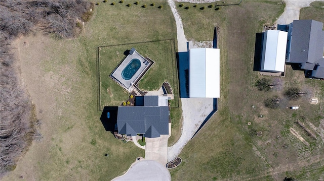 aerial view of property and surrounding area