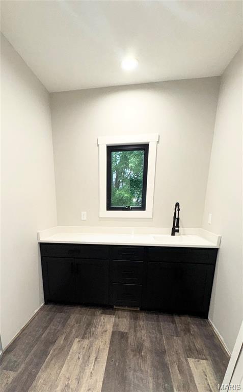 615 Scottsvale Dr, Rolla, MO 65401 - bathroom featuring wood finished floors and vanity