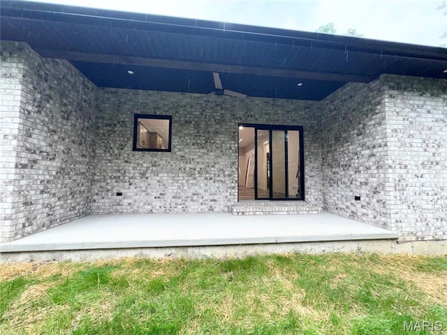 615 Scottsvale Dr, Rolla, MO 65401 - rear view of property with brick siding