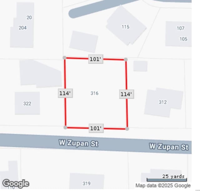 316 W Zupan St, Maryville, IL 62062
