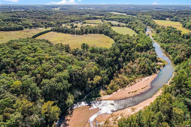 bird's eye view of a heavily wooded area