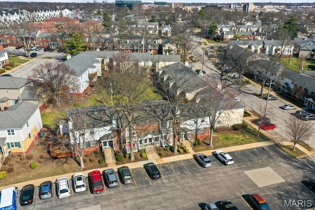 1436 Peacock Ln, Saint Louis, MO 63144 - aerial view of residential area