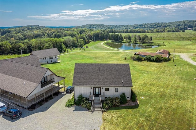 24345 State Route Ww Unit 40/41, Saint Genevieve, MO 63670 - view of subject property with a nearby body of water and a forest
